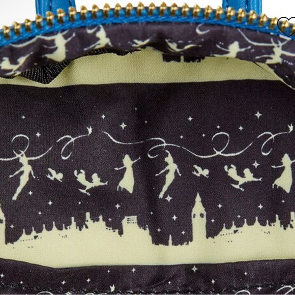 Loungefly Peter Pan And Wendy Glow in the Dark Clock - Picture 5 of 5